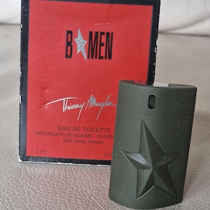 Thierry Mugler bmen men retired edition Rare Innocence By Thierry Mugler, boxed  good conditon,  2 ml collectable bottles B MEN