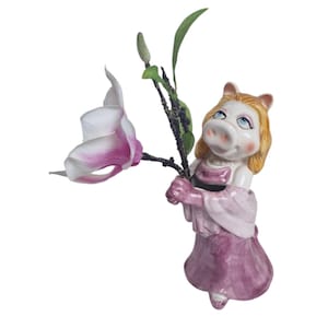 Miss Piggy Vase - Etsy