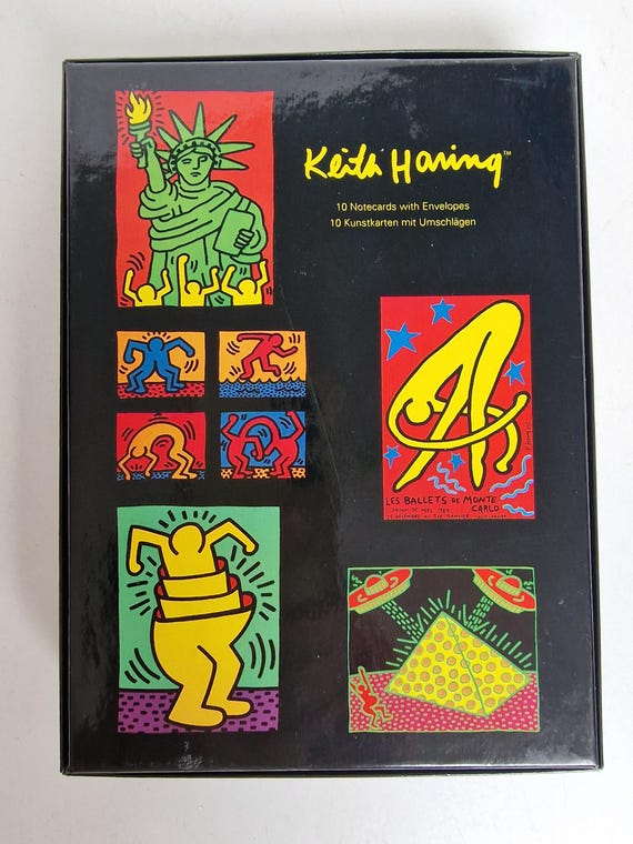 キースヘリング ビンテージポスター 1992年製 92年製 Keith Haring