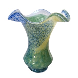 peter kaspar, vaas. german glass art vase