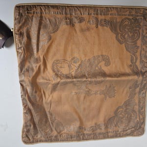 Fabergé imperial cushion cover pillow Fabergé luxury , marked, italian  exclusive, natural silk  ca 40 x 40 cm, retired