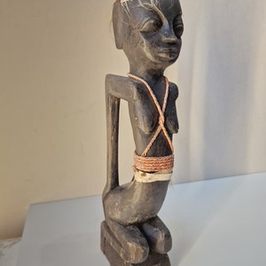 african statue old, ca 33 cm