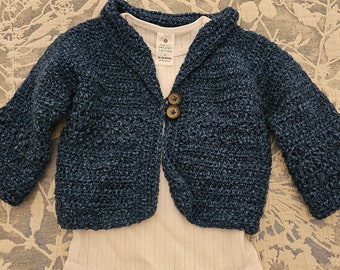 Babies textured cardigan