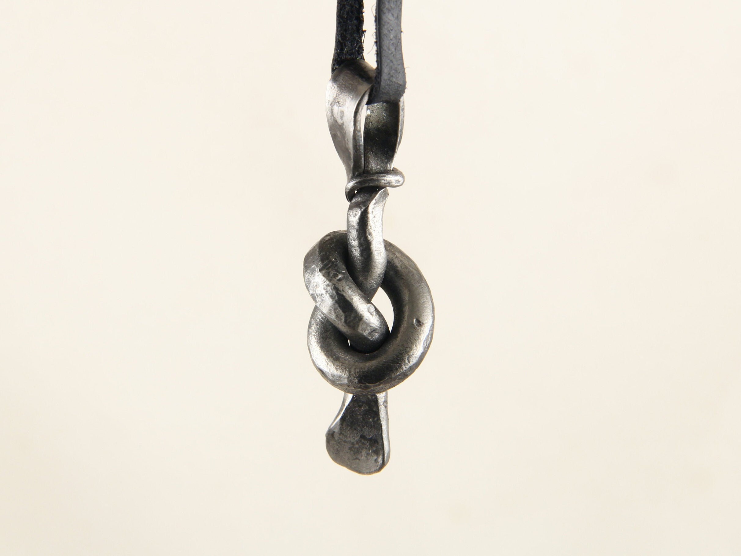 Hand iron jewelry gift Brutalist jewelry Mens metal Etsy