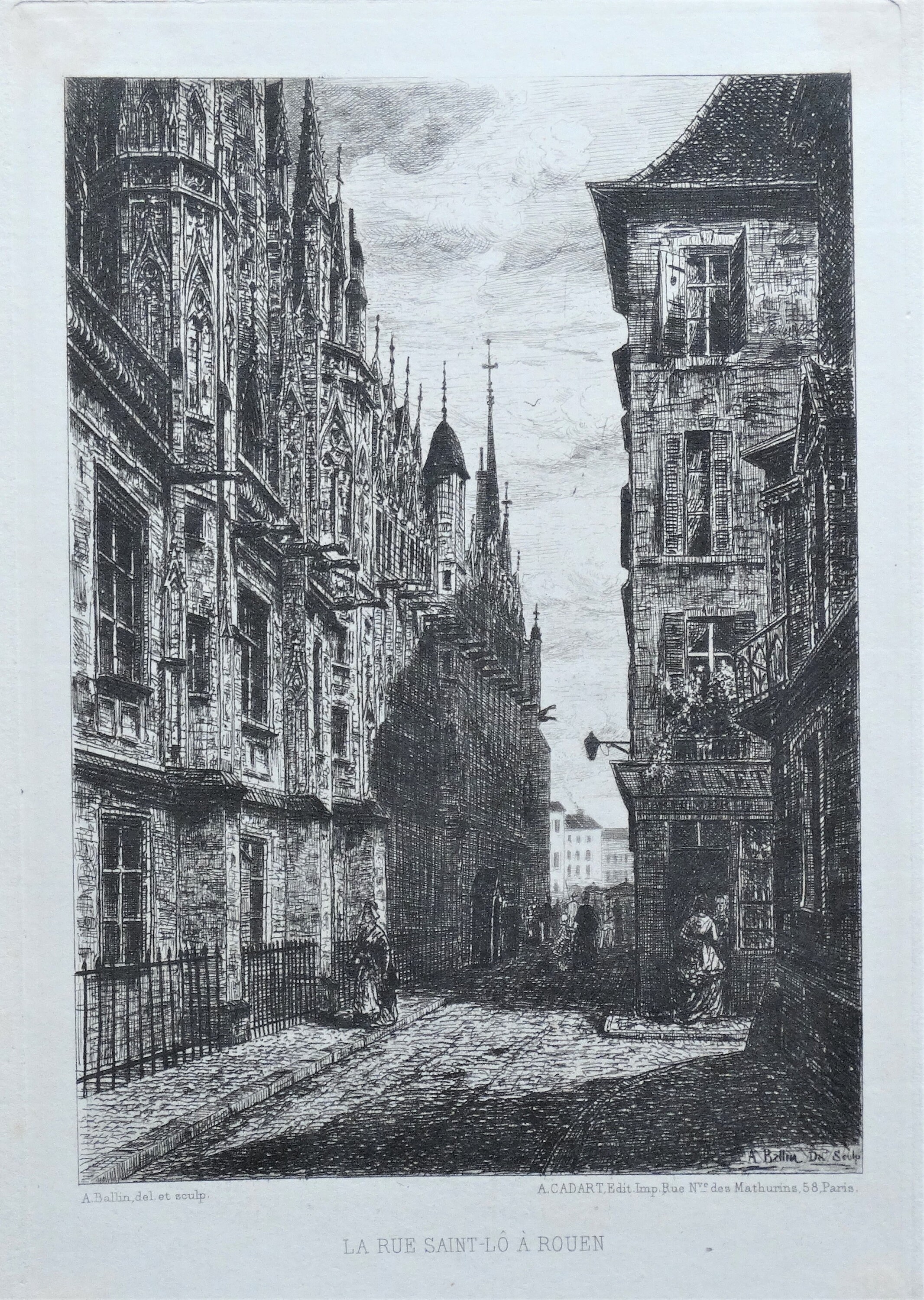 Tirage Albuminé Ancien - Normandie, Route De Bayeux Vers Saint-Lô - Circa 1900