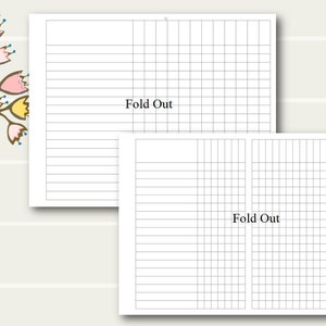 Happy Planner Tracker Printable Inserts, Column Inserts, Tracker ...