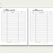 Happy Planner Finance Printable, Income &amp; Expense Planner Insert ...