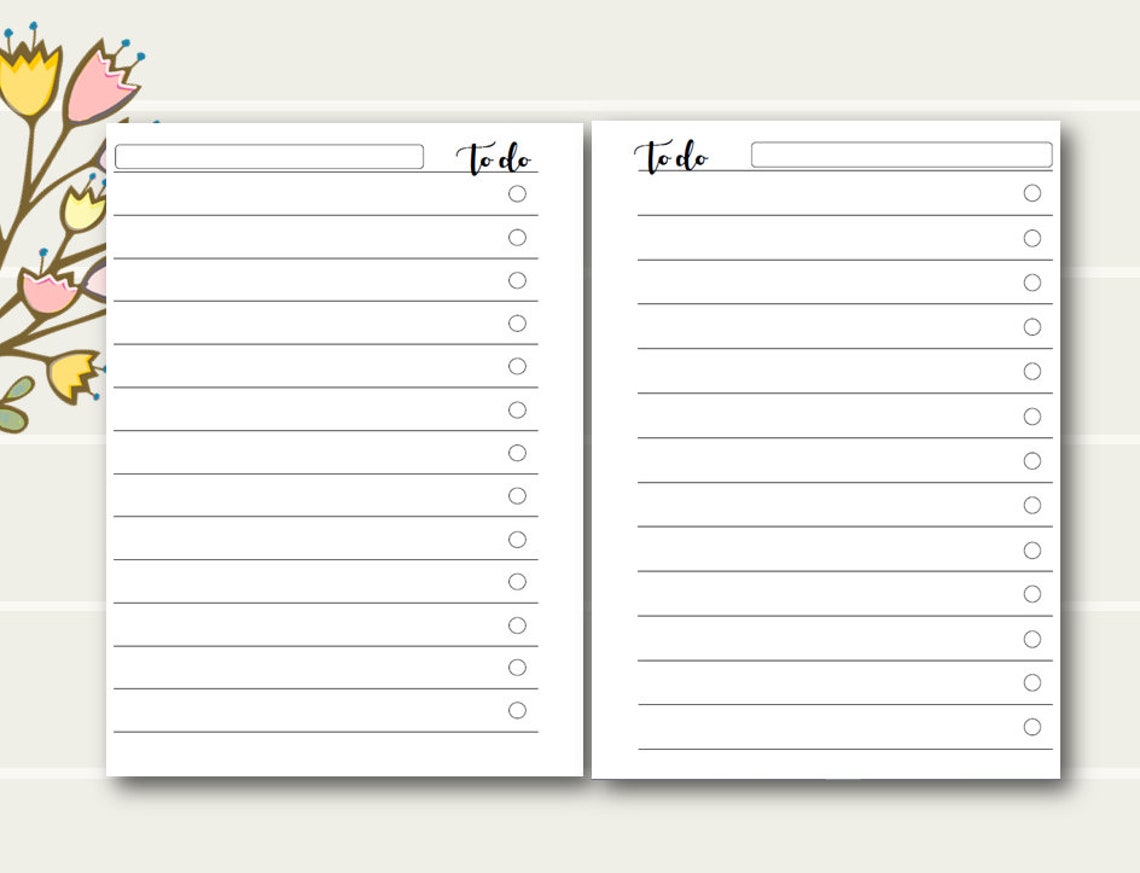Happy Planner Printable Happy Planner Classic Happy Planner - Etsy