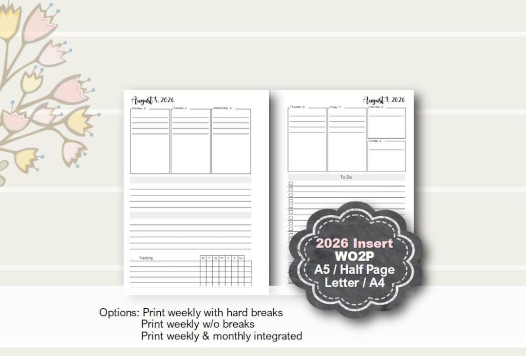 WEEKLY PLANNER 2026 PRINTABLE PDF FREE DOWNLOAD visual data 3