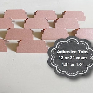 Planner Tabs, Adhesive Planner Tabs, Tabs for Planners, Divider Tabs, Book Tabs, Notebook Tabs