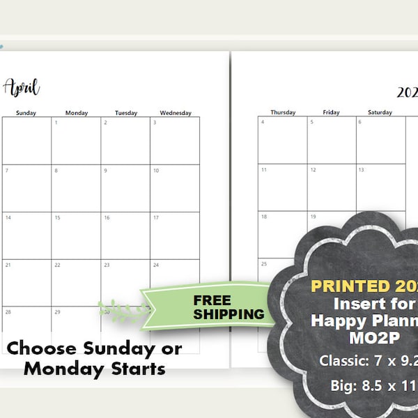 2024 Refill Planner Etsy