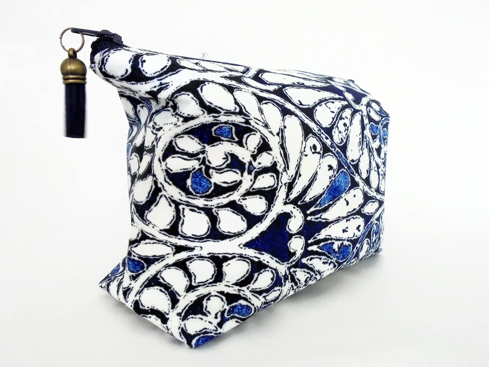 Bolsa de lavado de lona índigo bolsa cosmética bolsa de | Etsy