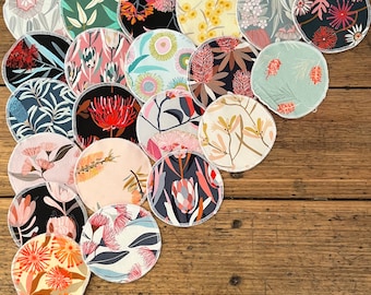 Reusable breast pads - 3 or 5 pairs - Aussie Flora - pick your own