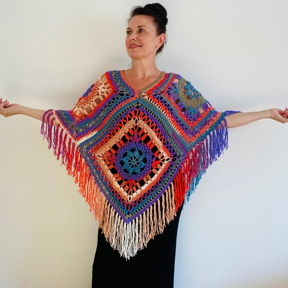 ジャケット・アウター L'Appartement GOOD GRIEF Fringe Poncho Good Grief Fringe Poncho Cape F Gray 21-010-560-2021-1-0
