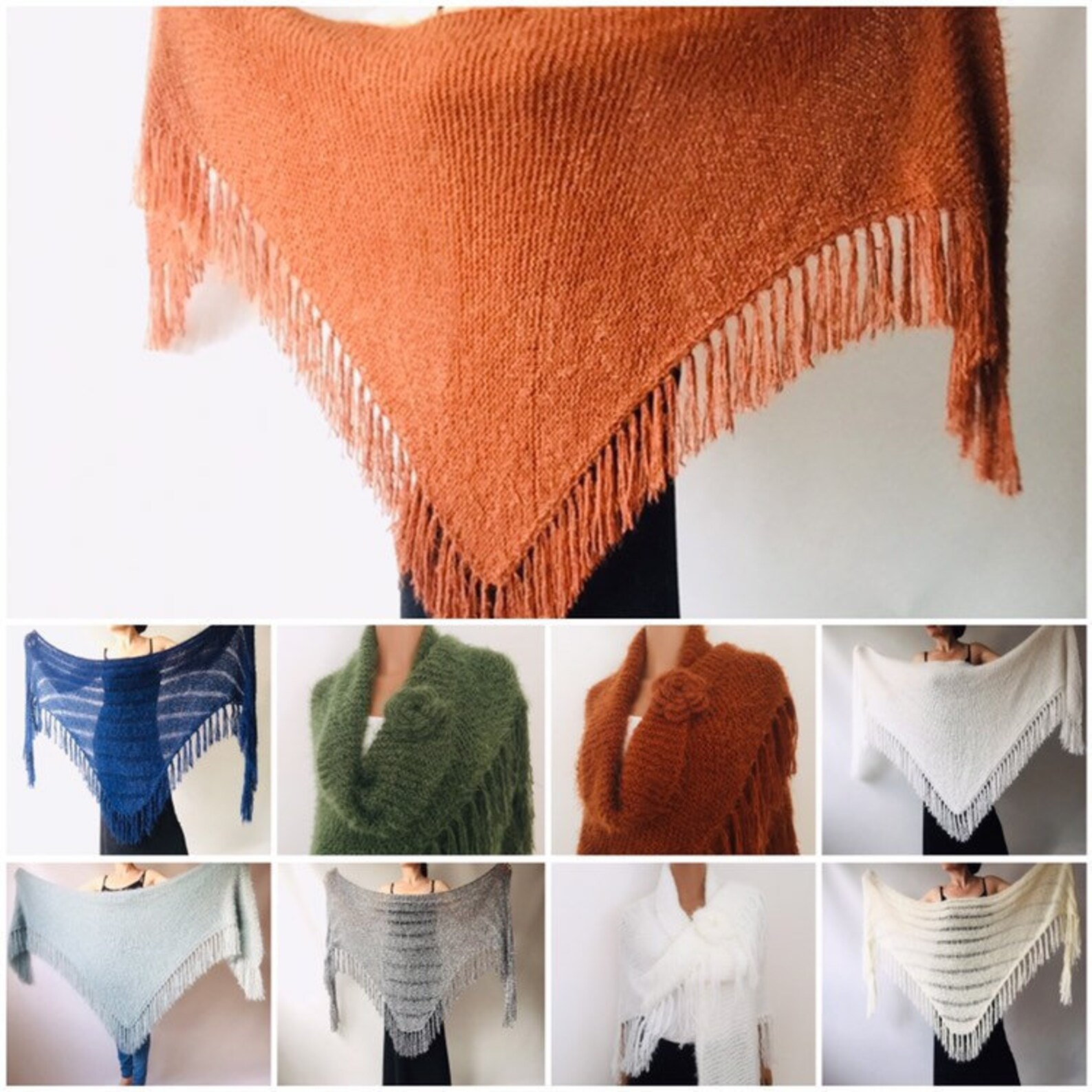 fuzzy shawl