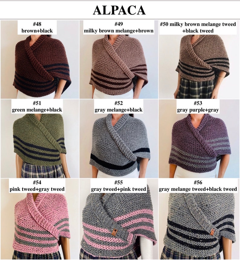 Alpaga Outlander Claire châle cadeaux écharpe chaude en tricot de laine Sassenach sontag louer châle saison 5 6 7 cadeau d'anniversaire de femme maman des États-Unis image 7