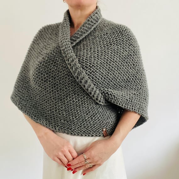 Outlander Gray Shawl