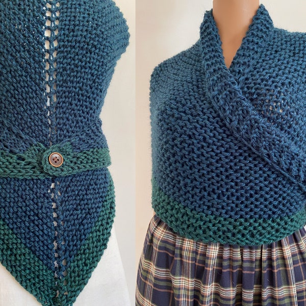 from USA Outlander Claire's Shawl Season 5 6 Blue Wool Knit Shoulders Wrap Sontag Shawl Outlander Gifts For Her Mom Daughter