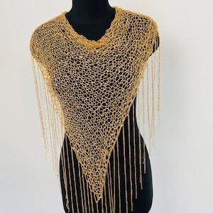 USA Gold Paillettes Lace Shawl Fringe, Silver Sparkle Bohemian Head Scarf, Colorful Sequined Wrap Shiny Belly Oriental Dance burlesque