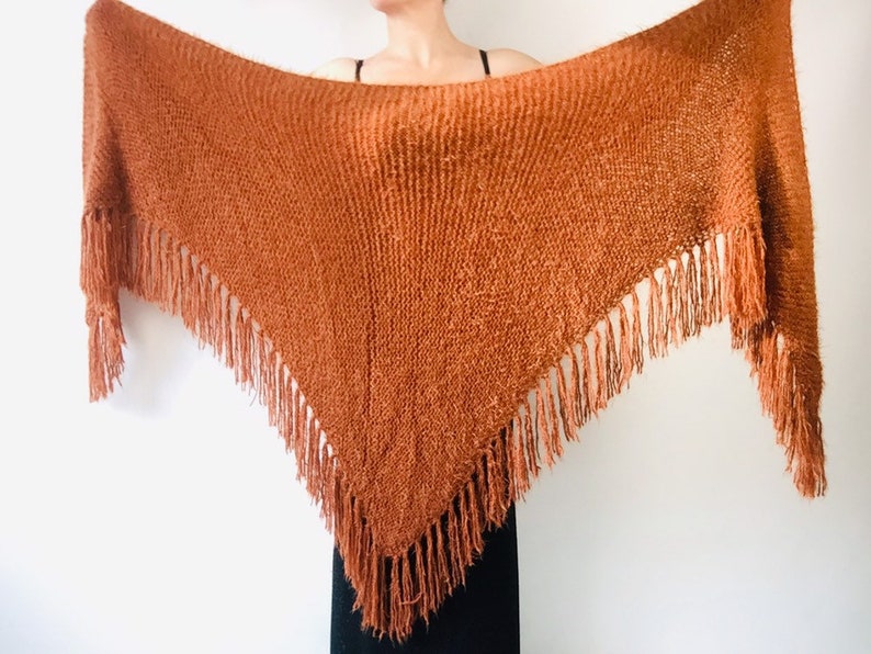 fuzzy shawl