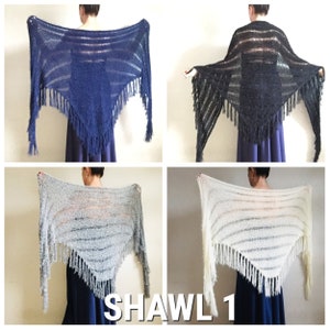 fuzzy shawl