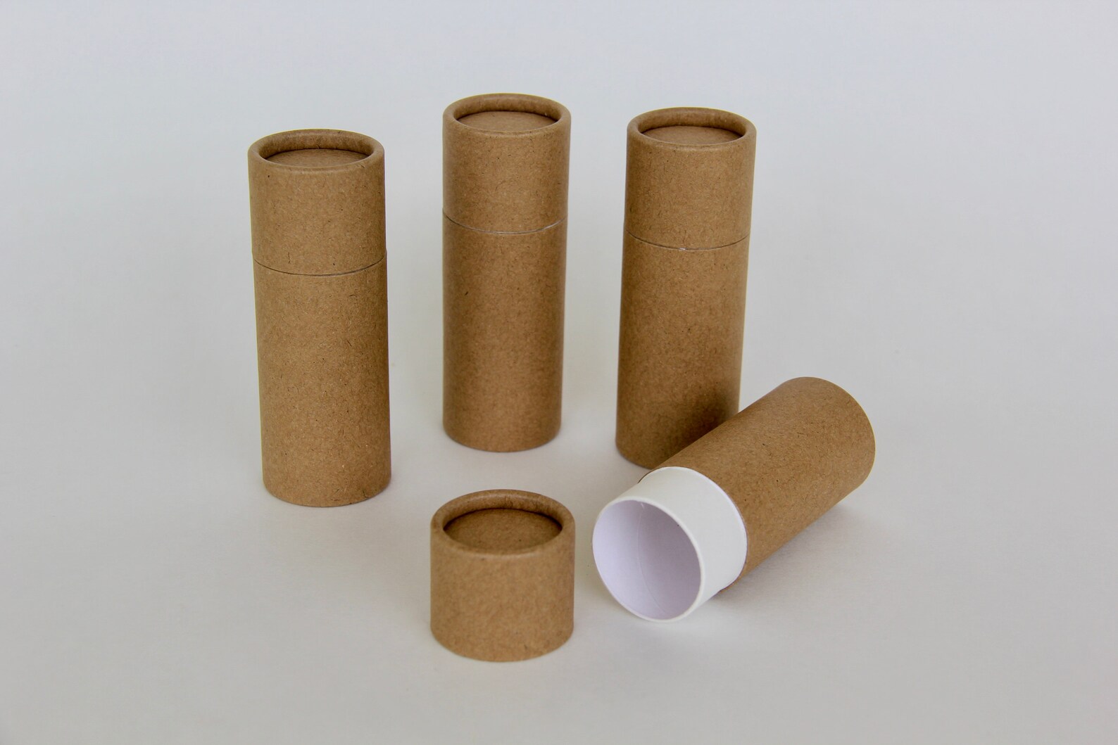 Kraft Cardboard Tubes Pushup Base Water Resistant 35 Ml Etsy