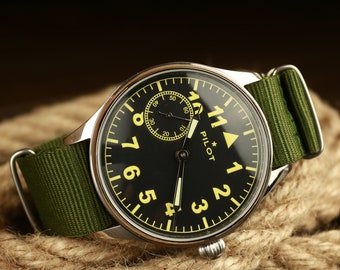 Reloj Molnija Piloto, reloj soviético, reloj URSS, reloj Molnija vintage, reloj mecánico