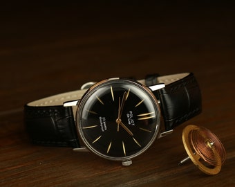 Montre Poljot, montre URSS, montre Poljot soviétique, montre homme vintage, montre originale, montre pour homme, montre mécanique