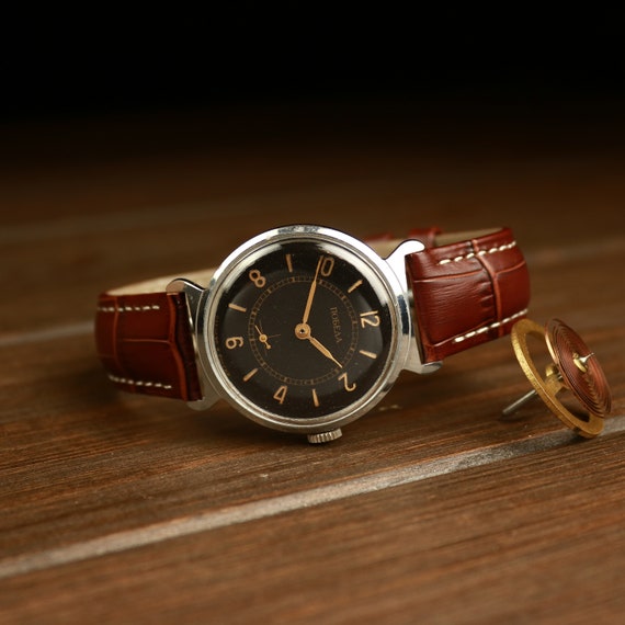 Soviet watch, Vintage Pobeda watch, USSR watch, m… - image 6