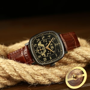 Montre Russe Vintage ZIM Pobeda - Modèle Soviétique Rare Des Années 80 - Mécanique à Remontage Manuel - #23225