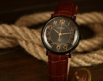 Reloj Raketa vintage, reloj de la URSS para hombres, reloj de la URSS, reloj soviético, reloj mecánico, reloj original, reloj ruso