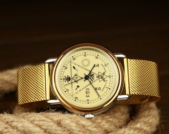 Reloj Raketa, reloj soviético, reloj vintage para hombres de la URSS, reloj masónico, reloj mecánico, reloj original