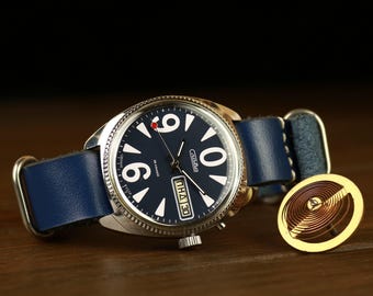 Reloj soviético Slava Zero, Slava Zero, Reloj de pulsera mecánico, Reloj vintage soviético, Reloj de colección