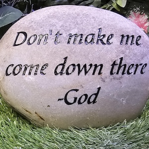 Biblical Bible Scriptures Proverbs Wisdom Stones River Rocks Custom Order Carved Namesake Family Name Stone Engraved Garden Etched Etching