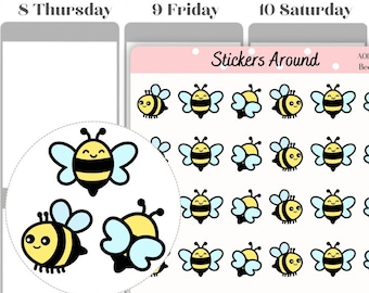 Plannersticker bij | Stickers planner, kalender en Bullet Journal