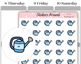 Ontwerpersticker gieterpictogram