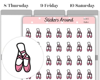 Ballet Planner Sticker