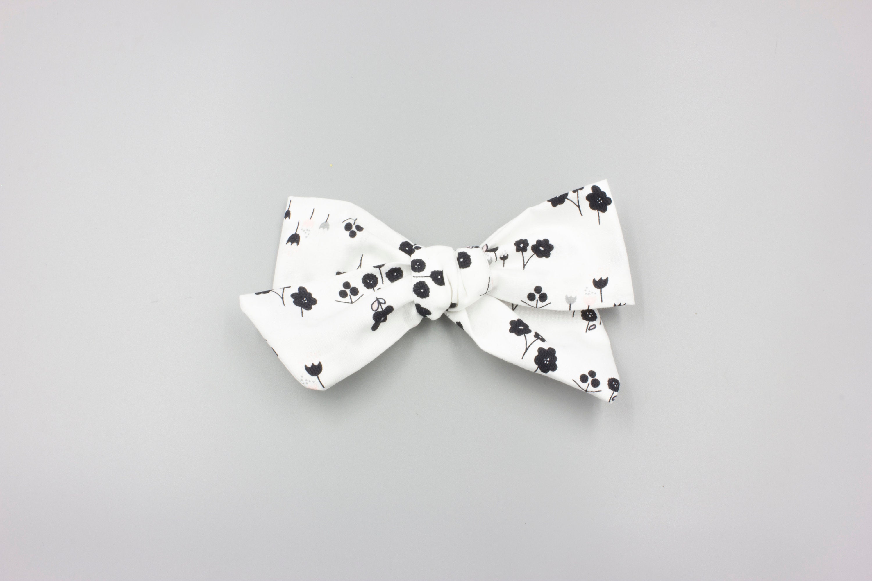 black bow headband baby