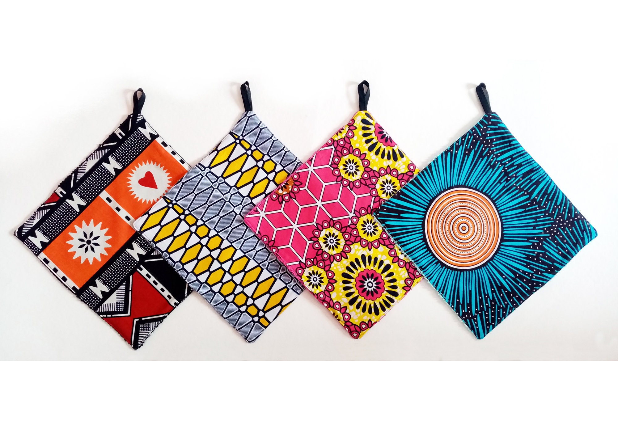 Essuie-Mains Torchon en Wax et Éponge de Bambou