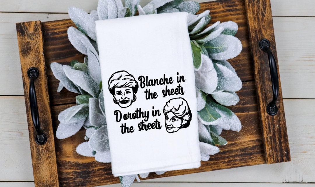 Golden Girls Dish Towels Cute Kitchen Towels Kitchen Decor Golden Girls Funny  Kitchen Towels 