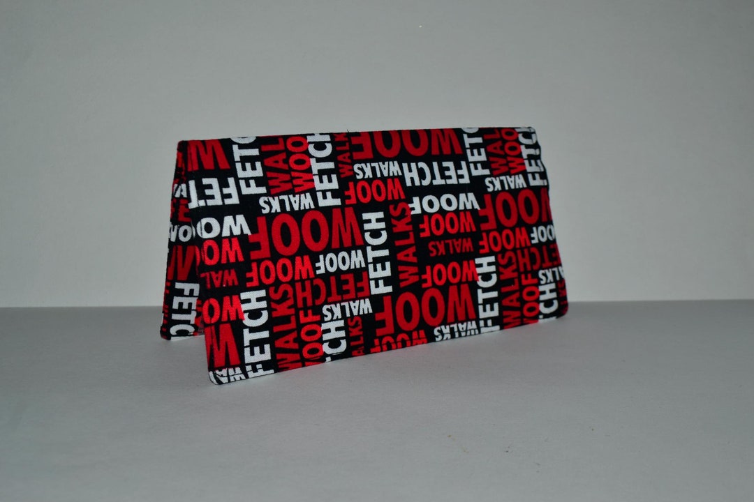 Checkbook Cover Holder Wprotective Carbon Copy Panel or Can Etsy