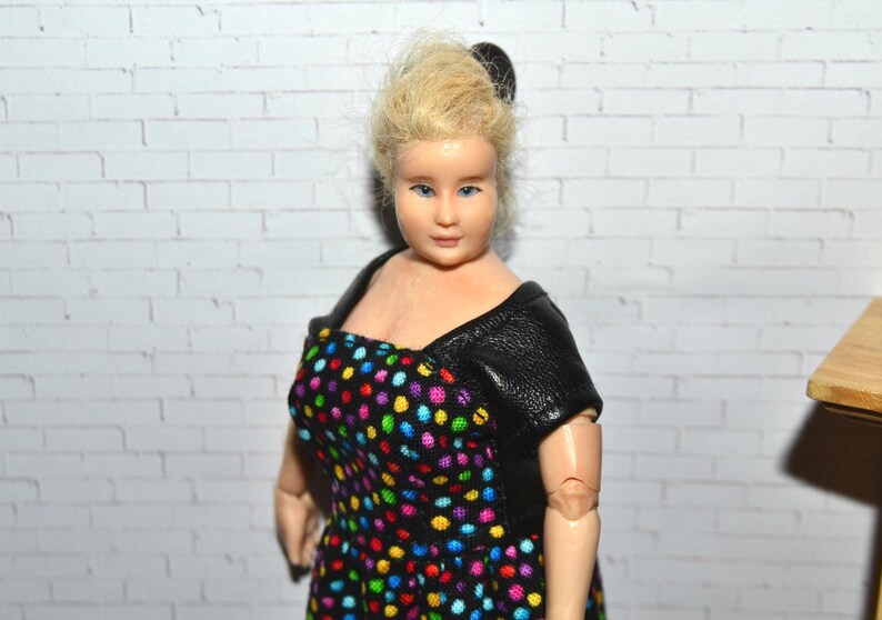 Plus Size Zjakazumi 1/12 Scale Doll Clothes Miniature Dress Etsy