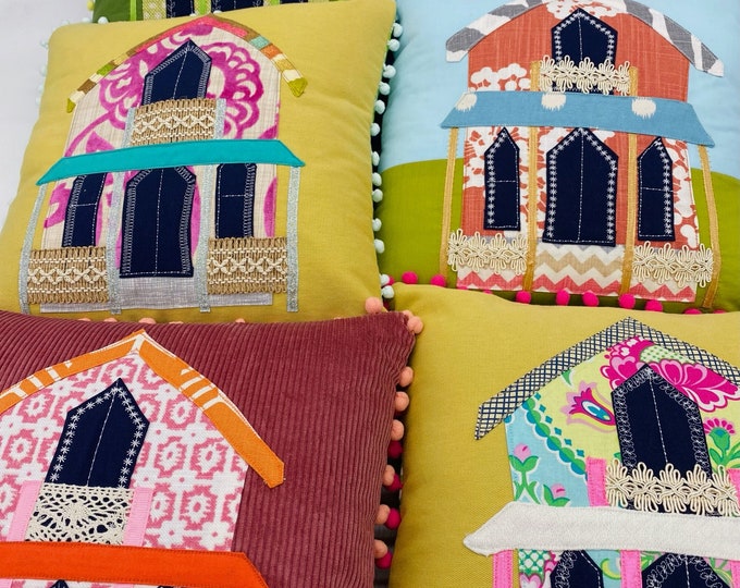 Featured listing image: Gingerbread Cottage Pillow Cases 14"