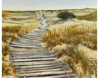 East Beach Greeting Card