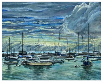 Boats in Harbor