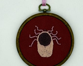Pink Beaded Tick