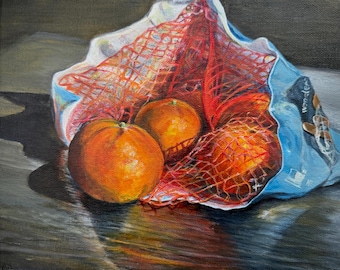 Still Life with Fruit According to a Soccer Mom