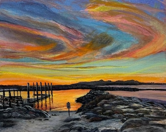 Menemsha Sunset 2 Print