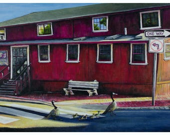 Kennebec & Lake Greeting Card