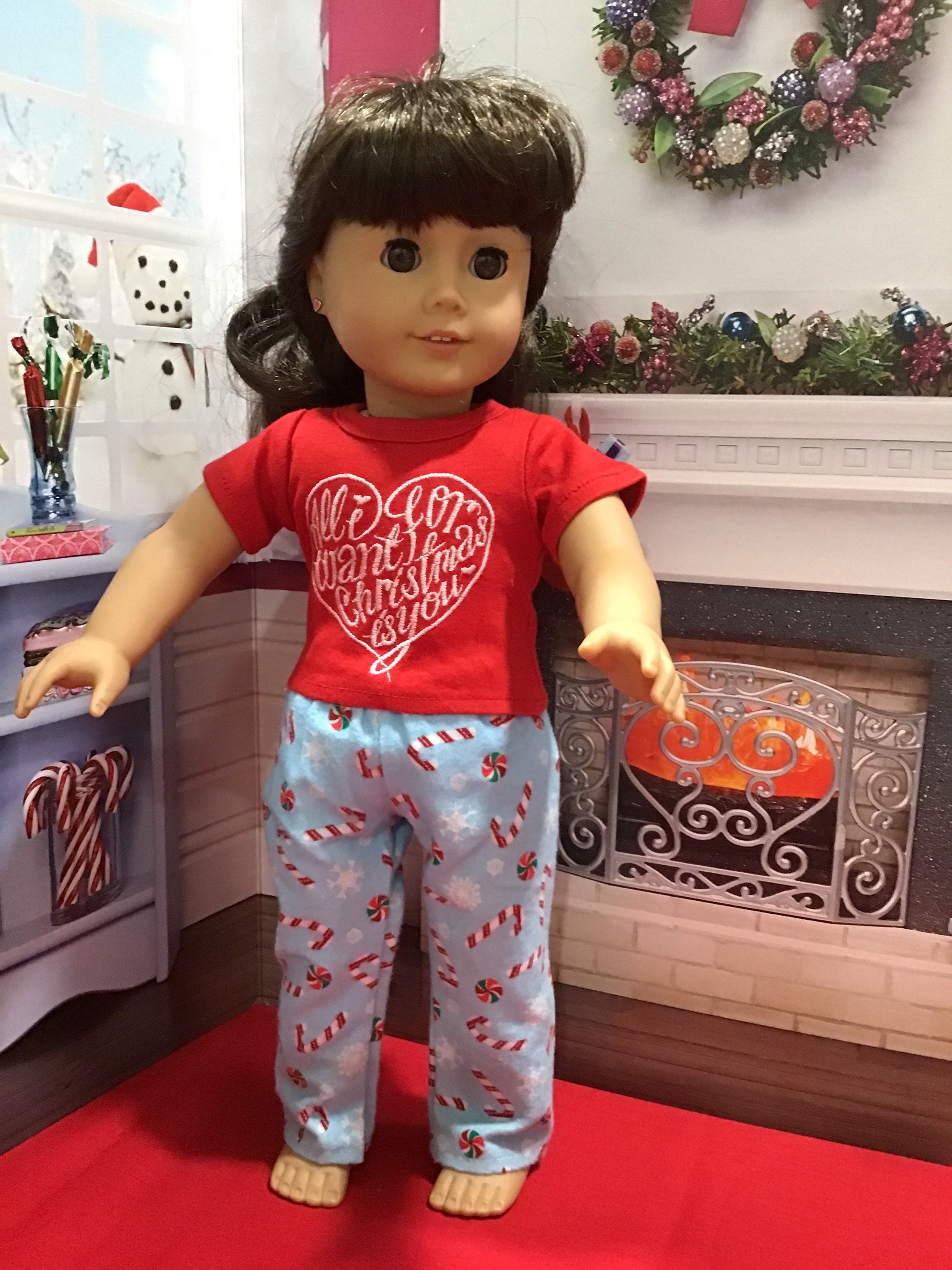 Winter Wonderland Christmas Pjs Etsy